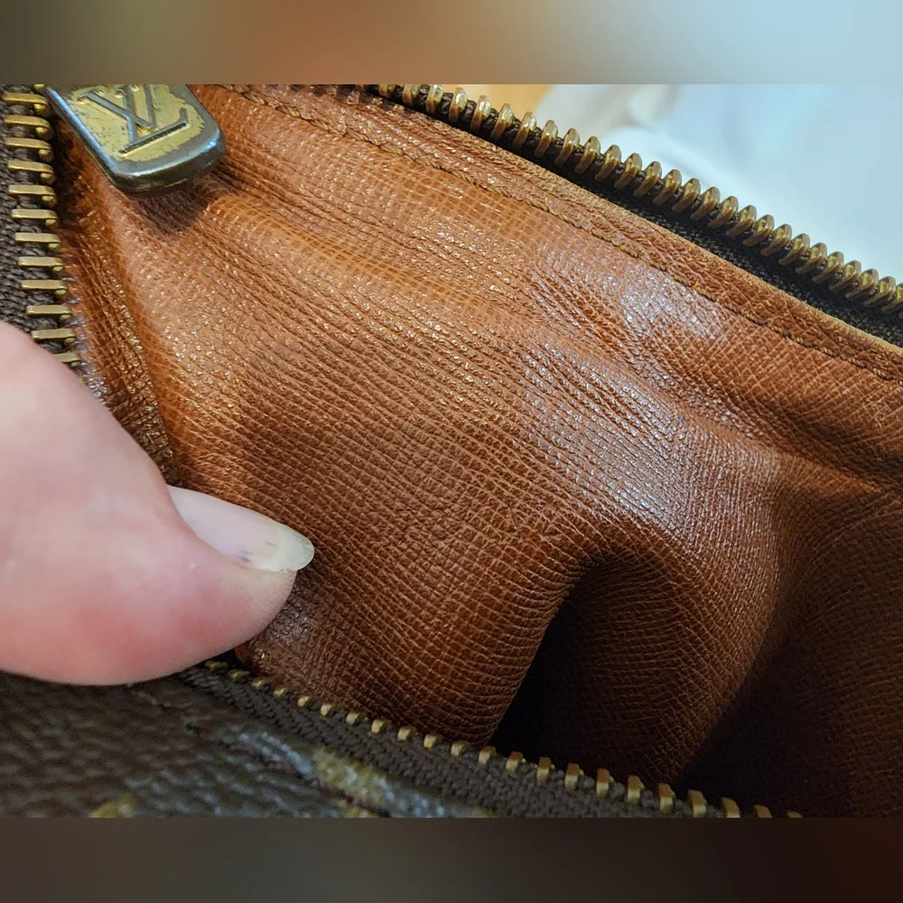 Vintage Louis Vuitton Brown Monogram Bagatelle Bag - Picture 15 of 15